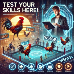 WS168: Tempat Terbaik untuk Menguji Keahlian Sabung Ayam Online